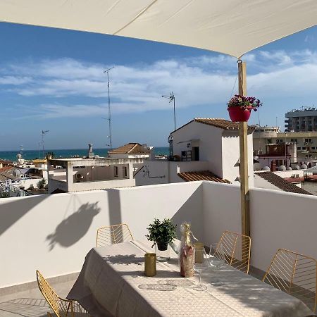 Lujoso Duplex En La Playa Con Vistas Al Mar Apartment Torremolinos Bagian luar foto